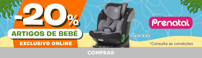 Produtos para bebés, carrinhos, cadeiras auto, segurança e cuidados com o bebé