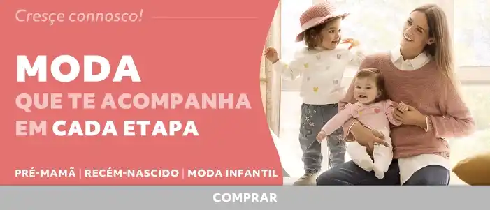 Roupa e acessórios para bebé, pré-mamã e moda infantil: vestidos, conjuntos e peças confortáveis