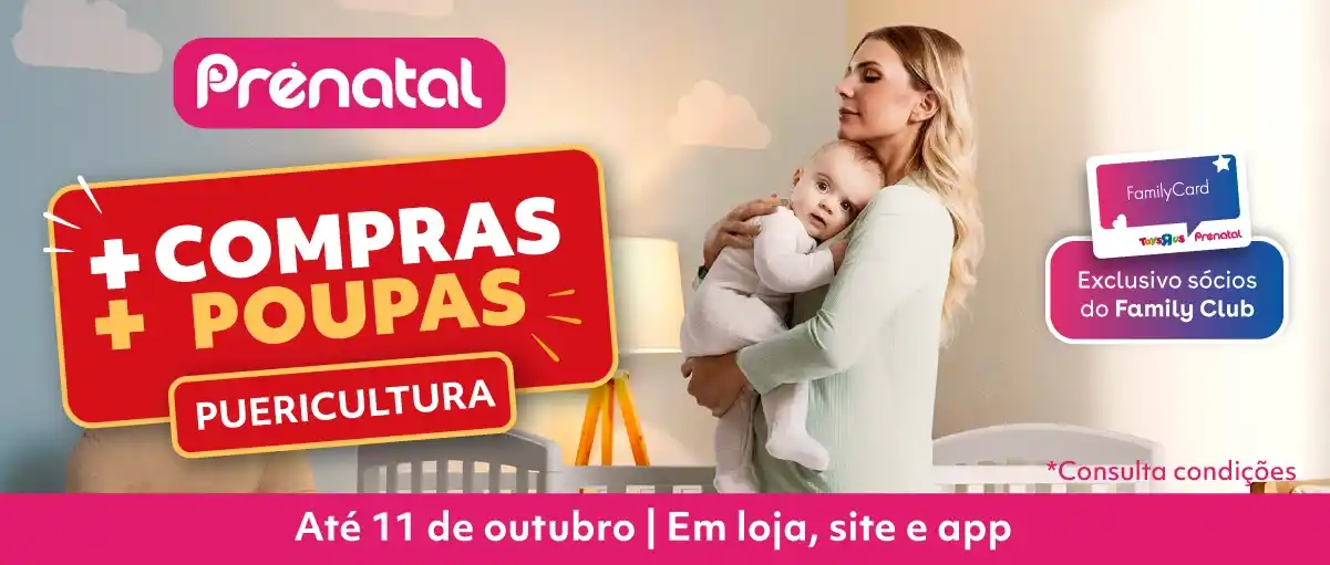 -30% de desconto direto em CENTENAS de artigos para o teu bebé | Prénatal