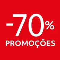 50% de desconto em TODA a Moda