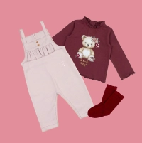 Moda para meninas de 0 a 36 meses