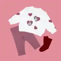 Moda para meninas de 0 a 36 meses