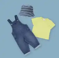 Moda para meninos de 0 a 36 meses