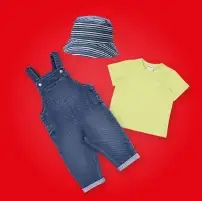 Moda para meninos de 0 a 36 meses