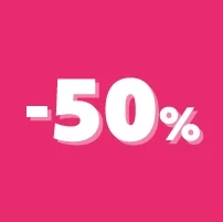 -50% desconto direto