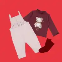 Moda para meninas de 0 a 36 meses