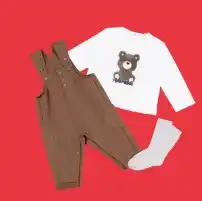 Moda para meninos de 0 a 36 meses