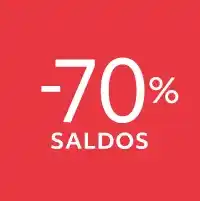 70% de desconto em TODA a Moda